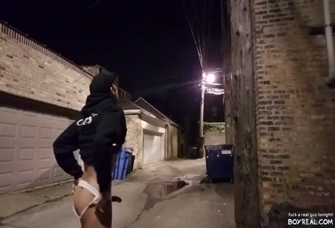 Back Alley Exhibitionist